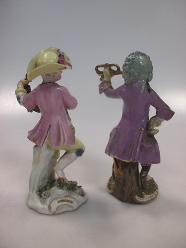 Lot 3 - A 19th century Vienna porcelain figure of a...