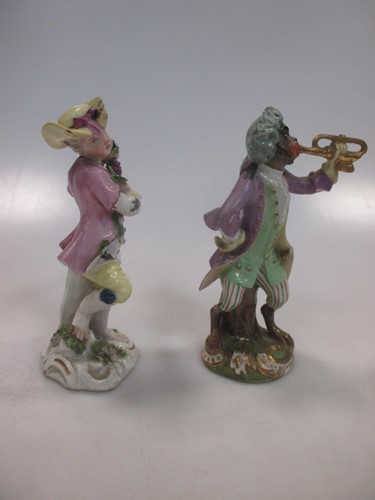 Lot 3 - A 19th century Vienna porcelain figure of a...