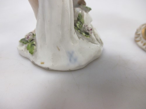 Lot 3 - A 19th century Vienna porcelain figure of a...