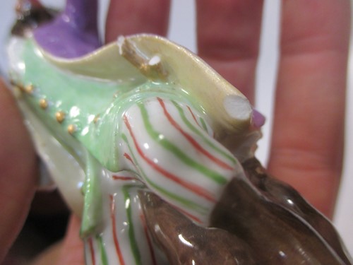 Lot 3 - A 19th century Vienna porcelain figure of a...