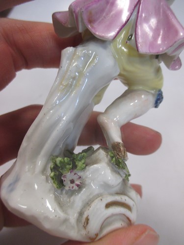 Lot 3 - A 19th century Vienna porcelain figure of a...