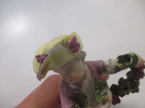 Lot 3 - A 19th century Vienna porcelain figure of a...