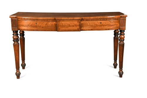 Lot 452 - A William IV mahogany serving table