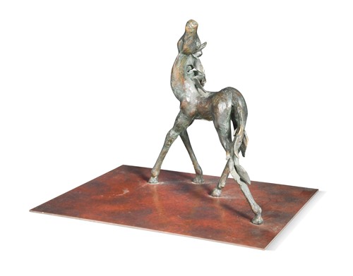 Lot 457 - Patrick O'Reilly (b. 1957), Prancing Foal
