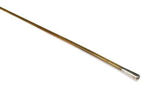Lot 440 - A turned horn swagger stick, circa 1900
