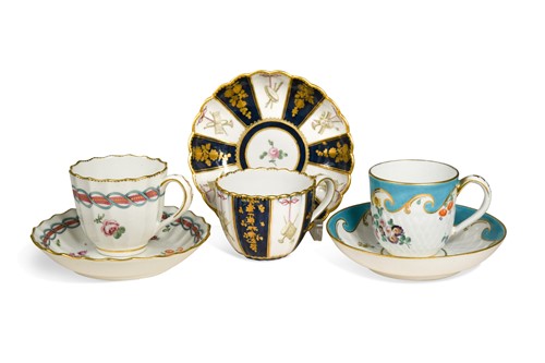 Lot 472 - A group of Chelsea-Derby porcelain, circa 1775