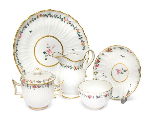 Lot 461 - A group of Chelsea-Derby porcelain, circa 1770