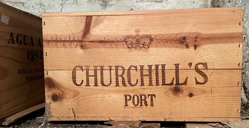 Lot 406 - Churchill's Agua Alta single Quinta Port 1992