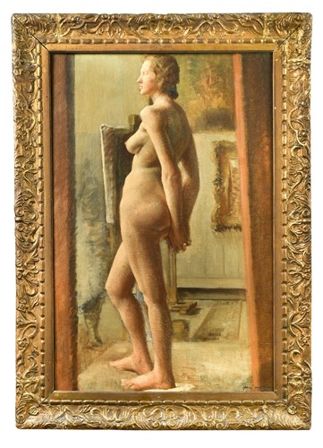 Lot 418 - Harold Knight RA (1874-1961)