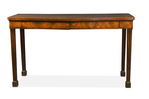 Lot 573 - A George III mahogany serving table