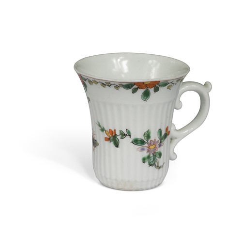 Lot 408 - A rare Worcester porcelain coffee cup, circa 1753