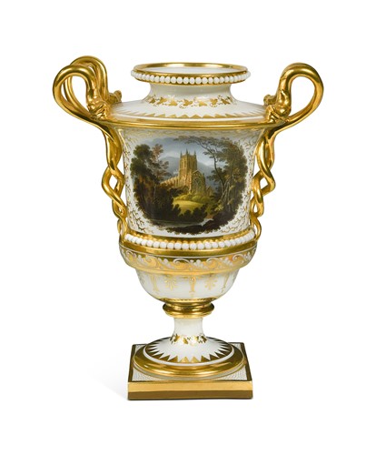 Lot 497 - A Flight Barr vase, circa 1815