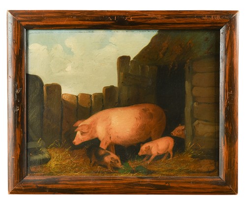 Lot 242 - English Provincial School, 19th century