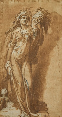 Lot 135 - Attributed to Andrea Meldolla, Il Schiavone (Italian, 1522-1563)