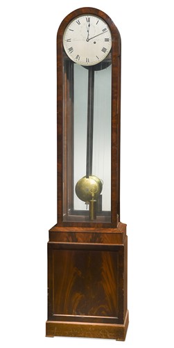 Lot 458 - A mahogany longcase Regulator, mid 19th century