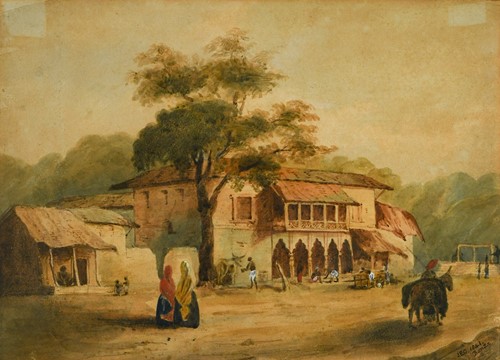Lot 92 - Attributed to Lieutenant-General James Eardley Gastrell (British, 1819-1894)