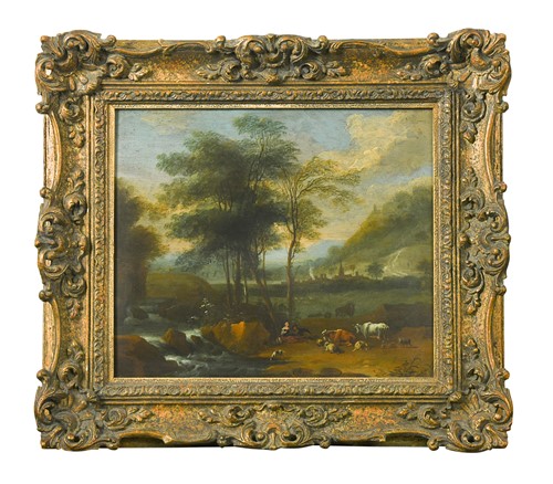 Lot 121 - Circle of Adriaen Frans Boudewyns (Flemish, 1644-1711)