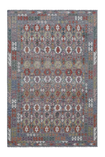 Lot 401 - An Anatolian style kilim, of recent manufacture